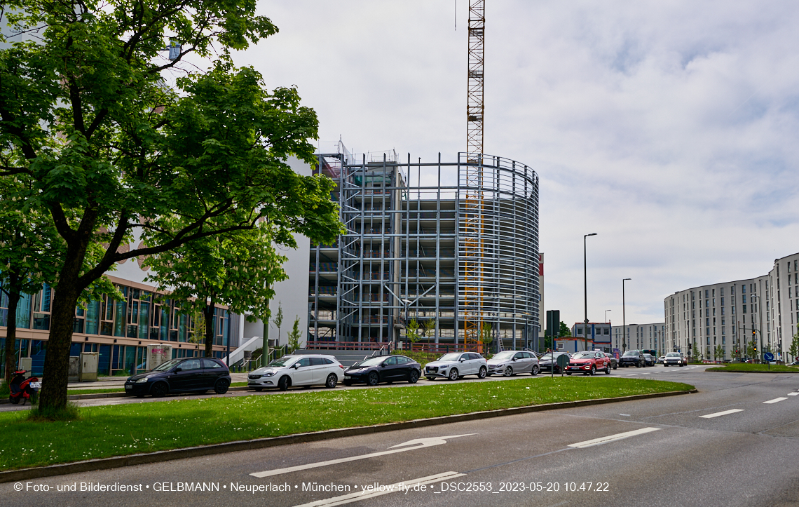 20.05.2023 - REVO Boardinghaus und Hochgarage in Neuperlach